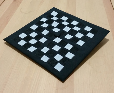 Graduation cap chess board